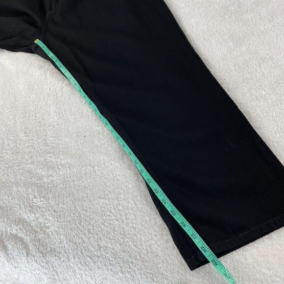 NEW LL‎ Bean Original Fit Relaxed Black Jeans Size 20 Petite Dbl L 299539 Cotton - Picture 8 of 11